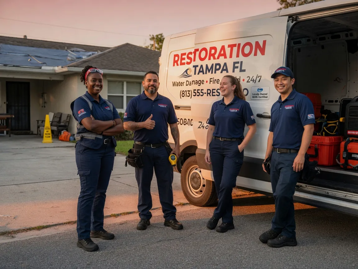 Water Damage Restoration company in Berwick, LA